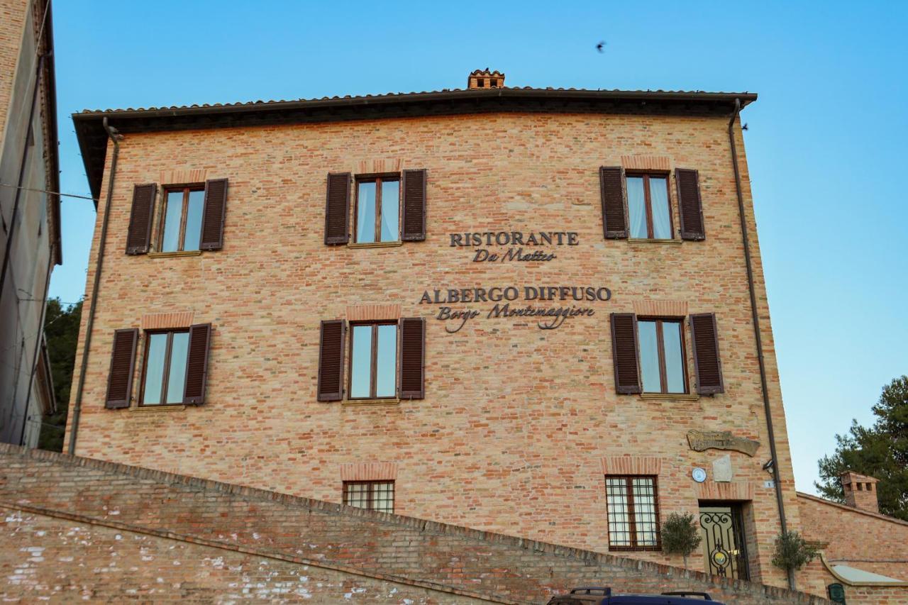 Albergo Diffuso Borgo Montemaggiore Montemaggiore al Metauro Exteriör bild