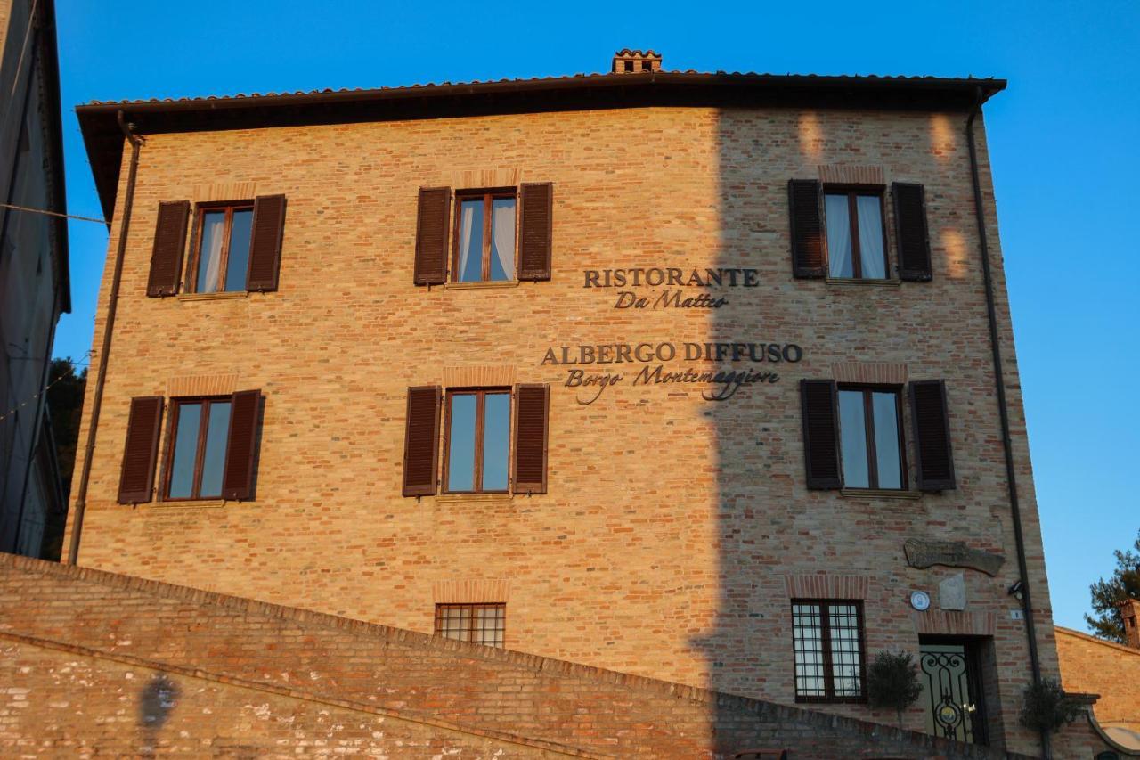 Albergo Diffuso Borgo Montemaggiore Montemaggiore al Metauro Exteriör bild